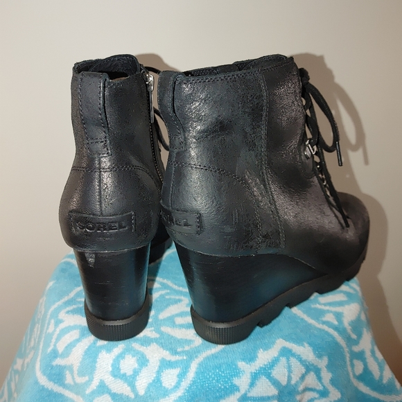 Sorel Joan Uptown Lace Boot Wedges - Picture 2 of 5